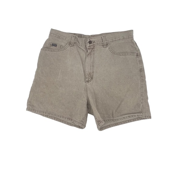 Riders By Lee Tan Jean Shorts Size 16 Medium Women’s - Picture 1 of 5